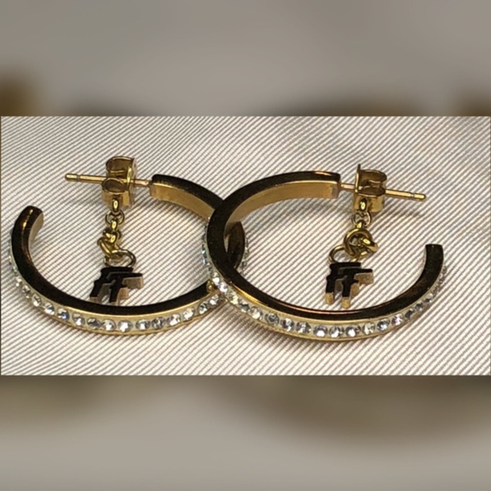 Folli Follie Match And Dazzle Earrings